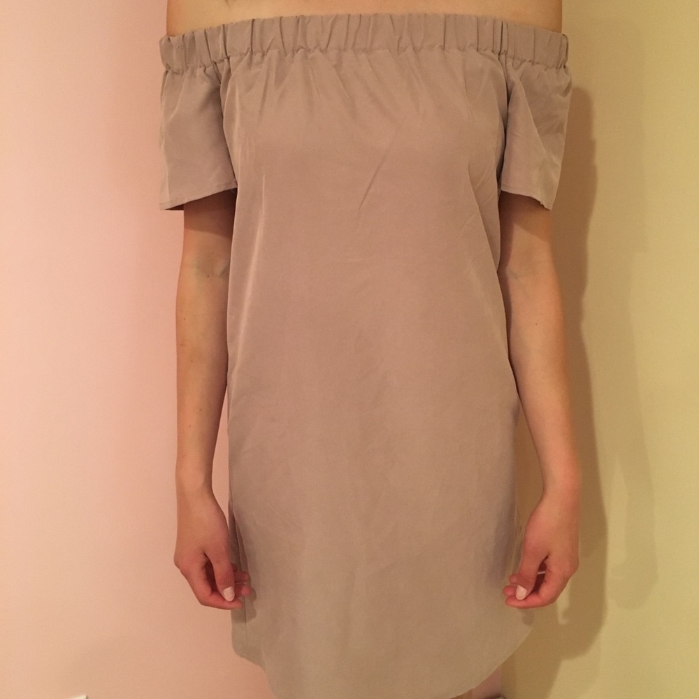 Off the shoulder dress